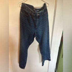 High-rise Wide-leg Jeans